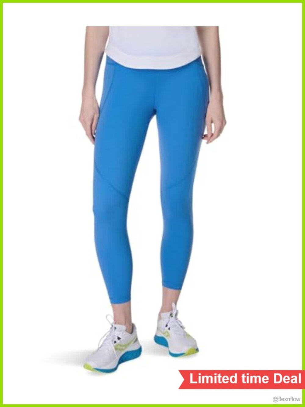 Sweaty Betty Power 7/8 Workout Legging Women High Stretch Mid Rise